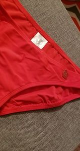 Red Body Glove bikini bottom.